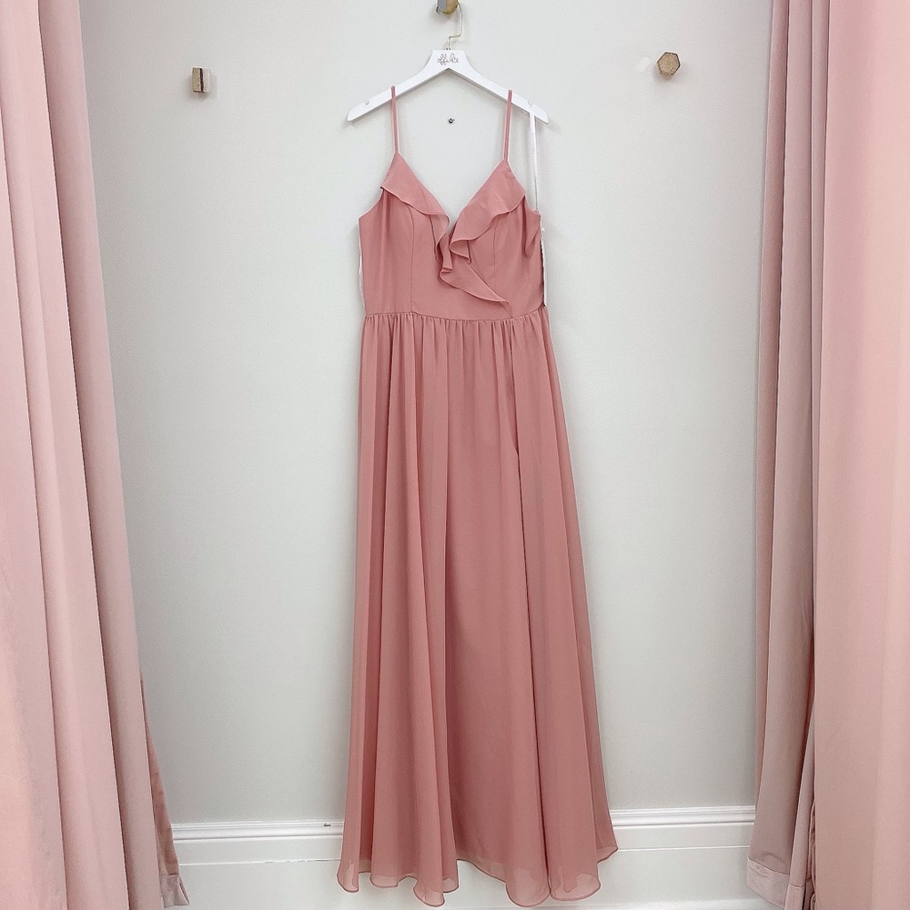 Christina Wu Style #22882 Mauve Sz 12
